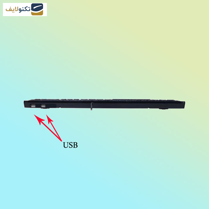 کیبورد بیاند مدل BK-8700  کیبورد بیاند مدل BK-8700