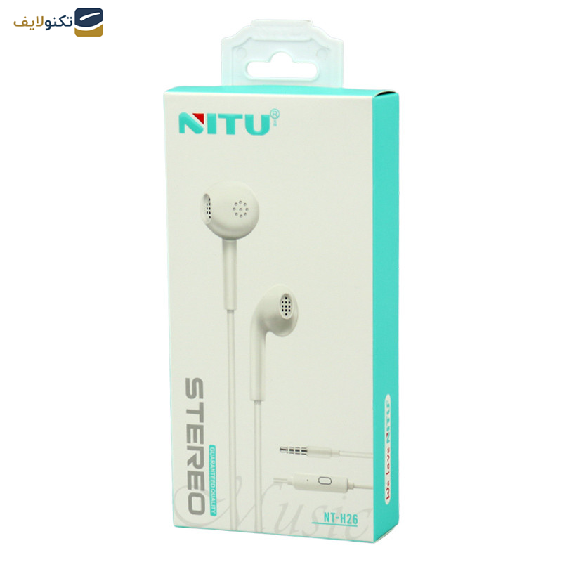 هندزفری نیتو مدل NT-H26 هندزفری نیتو مدل NT-H26