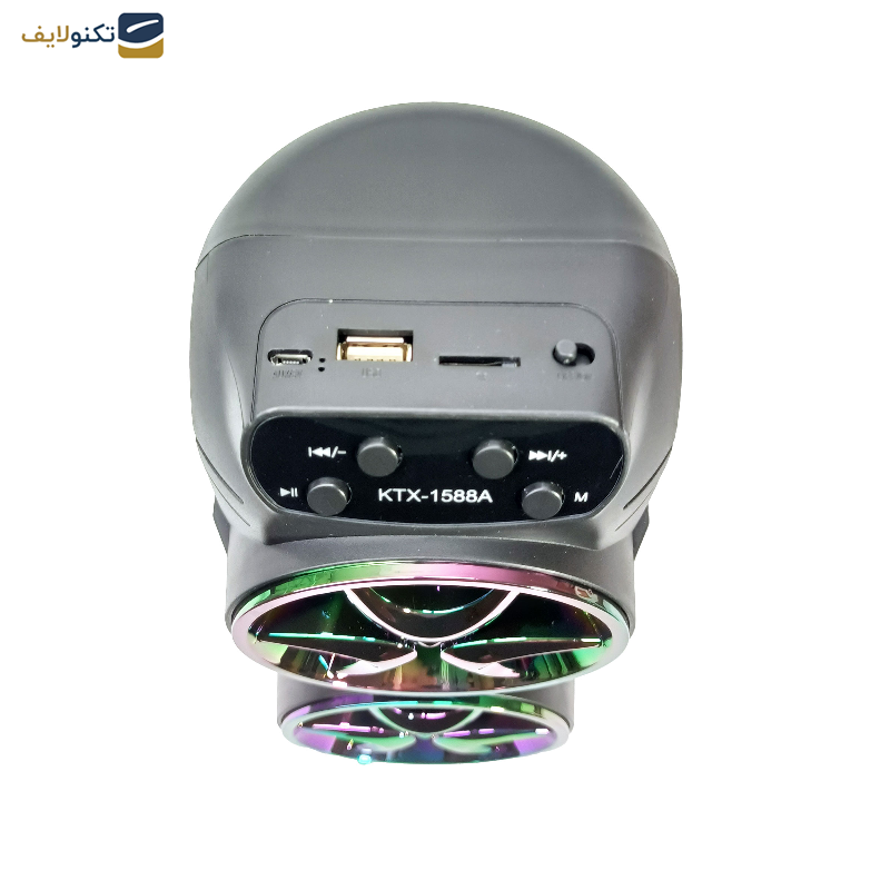 اسپیکر بلوتوثی قابل حمل مدل KTX-1588A اسپیکر بلوتوثی قابل حمل مدل KTX-1588A