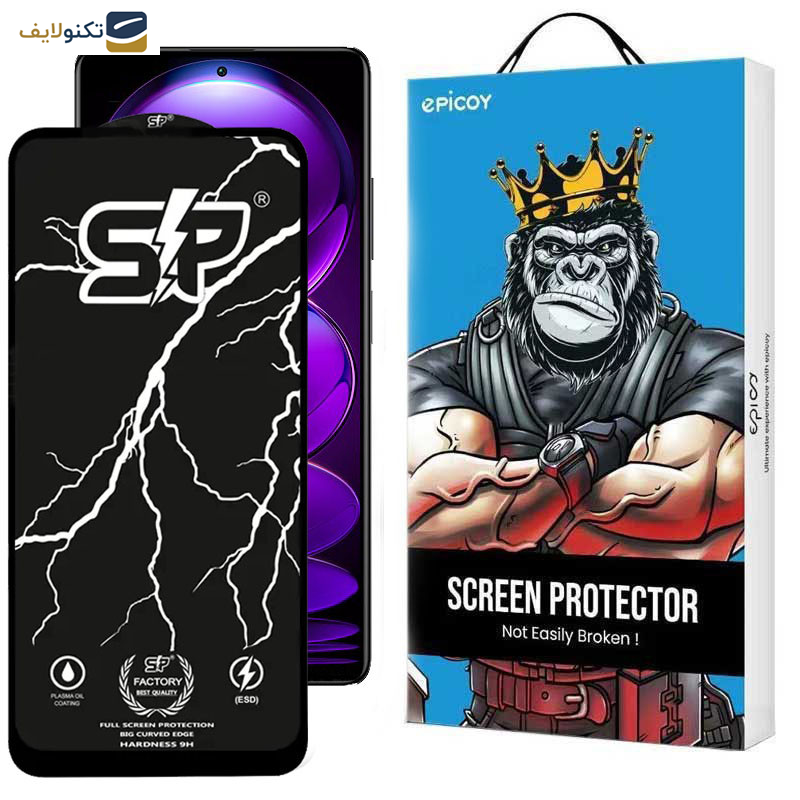 محافظ صفحه نمایش اپیکوی مدل SP Factory مناسب برای گوشی موبایل شیائومی Xiaomi Redmi Note 12 Explorer/Note 12 Discovery/Note 12 Pro Speed/Note 12R Pro/Note 12 Turbo   محافظ صفحه نمایش اپیکوی مدل SP Factory مناسب برای گوشی موبایل شیائومی Xiaomi Redmi Note 12 Explorer/Note 12 Discovery/Note 12 Pro Speed/Note 12R Pro/Note 12 Turbo