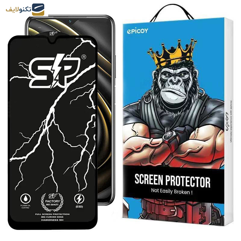 محافظ صفحه نمایش اپیکوی مدل SP Factory مناسب برای گوشی موبایل شیائومی Poco M3/Poco M2 Reloaded/Poco M2 4G محافظ صفحه نمایش اپیکوی مدل SP Factory مناسب برای گوشی موبایل شیائومی Poco M3/Poco M2 Reloaded/Poco M2 4G