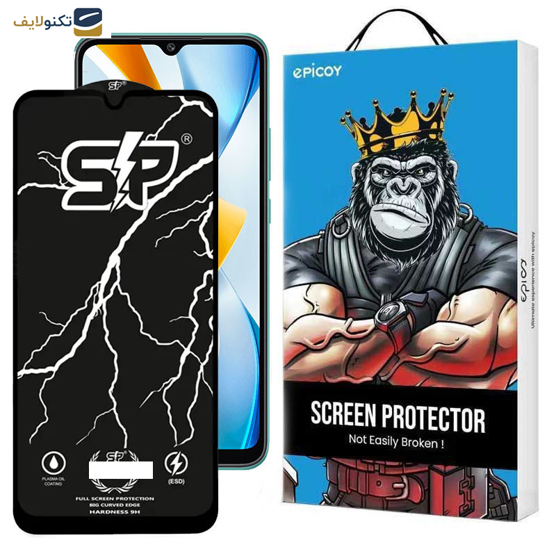 محافظ صفحه نمایش اپیکوی مدل SP Factory مناسب برای گوشی موبایل شیائومی  Poco C40/Poco C55 محافظ صفحه نمایش اپیکوی مدل SP Factory مناسب برای گوشی موبایل شیائومی  Poco C40/Poco C55