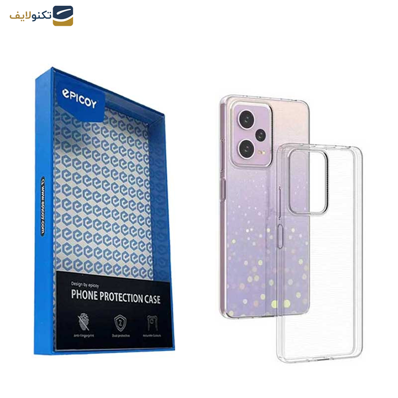 کاور اپیکوی مدل Transparent Clear مناسب برای گوشی موبایل شیائومی Poco X5 Pro/ Redmi Note 12 Pro 5G کاور اپیکوی مدل Transparent Clear مناسب برای گوشی موبایل شیائومی Poco X5 Pro/ Redmi Note 12 Pro 5G