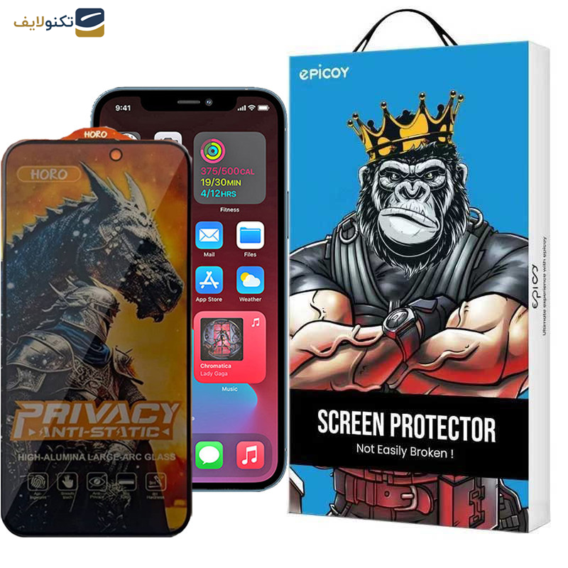 محافظ صفحه نمایش حریم شخصی اپیکوی مدل Knight Privacy مناسب برای گوشی موبایل اپل iPhone 12 Pro Max محافظ صفحه نمایش حریم شخصی اپیکوی مدل Knight Privacy مناسب برای گوشی موبایل اپل iPhone 12 Pro Max