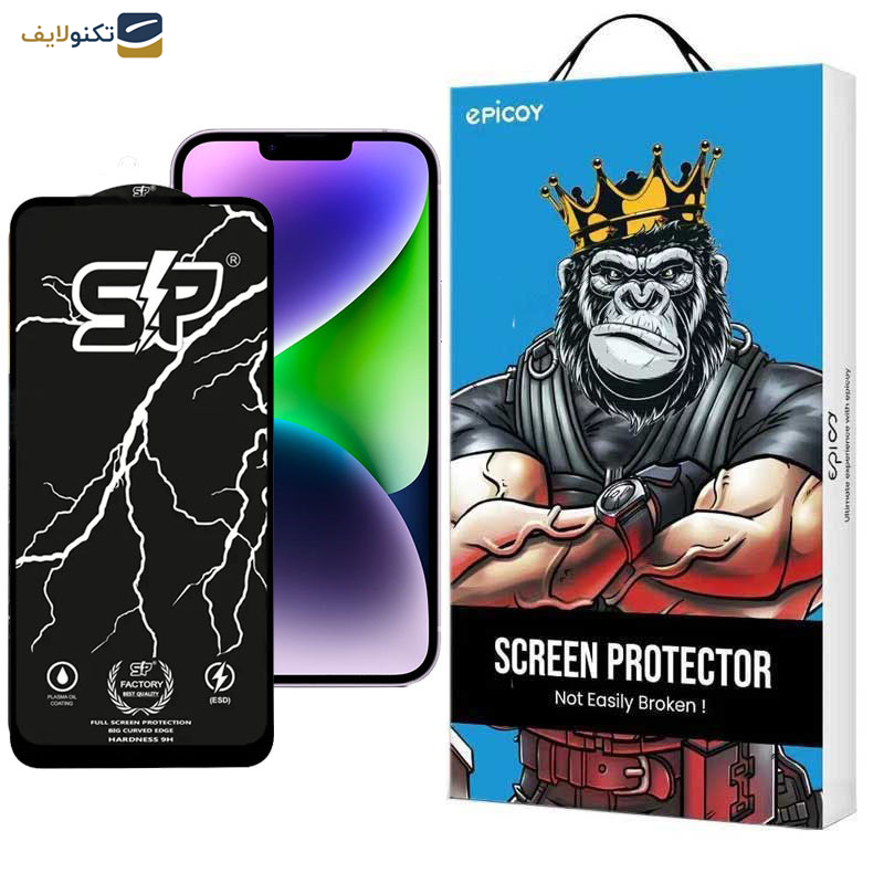 محافظ صفحه نمایش اپیکوی مدل SP Factory مناسب برای گوشی موبایل اپل iPhone 13 pro Max/ 14 Plus محافظ صفحه نمایش اپیکوی مدل SP Factory مناسب برای گوشی موبایل اپل iPhone 13 pro Max/ 14 Plus