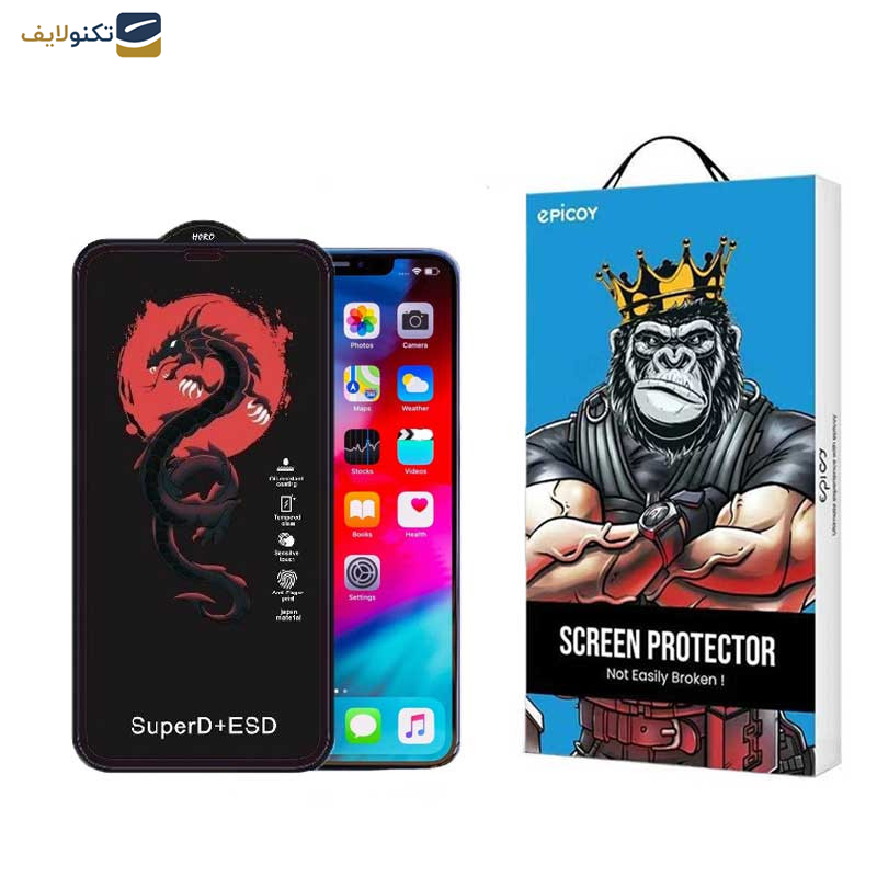 محافظ صفحه نمایش اپیکوی مدل Dragon ESD مناسب برای گوشی موبایل اپل iPhone Xs Max /11 Pro Max محافظ صفحه نمایش اپیکوی مدل Dragon ESD مناسب برای گوشی موبایل اپل iPhone Xs Max /11 Pro Max