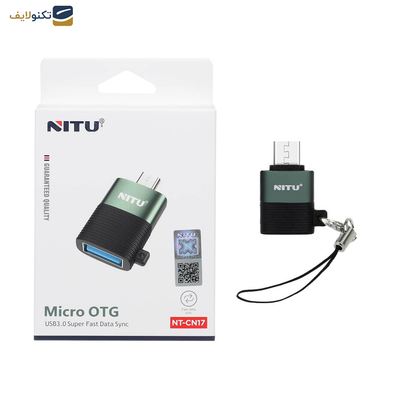 مبدل USB-C به USB OTG نیتو مدل CN17 مبدل USB-C به USB OTG نیتو مدل CN17