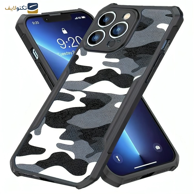 کاور ژاند مدل Xundd Camouflage مناسب برای گوشی موبایل اپل iPhone 13 Pro Max کاور ژاند مدل Xundd Camouflage مناسب برای گوشی موبایل اپل iPhone 13 Pro Max