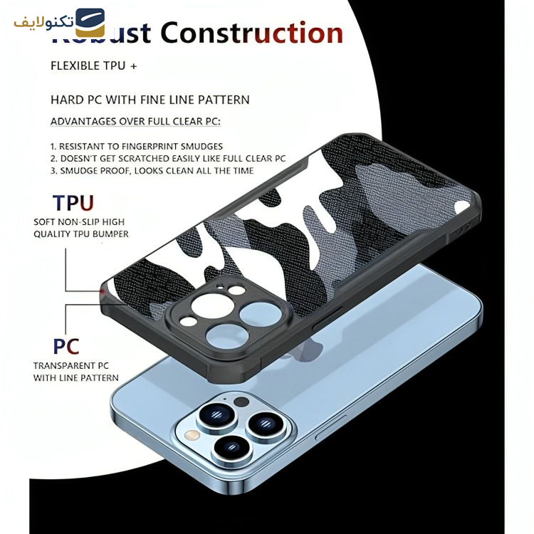 کاور ژاند مدل Xundd Camouflage مناسب برای گوشی موبایل اپل iPhone 12 Pro  کاور ژاند مدل Xundd Camouflage مناسب برای گوشی موبایل اپل iPhone 12 Pro