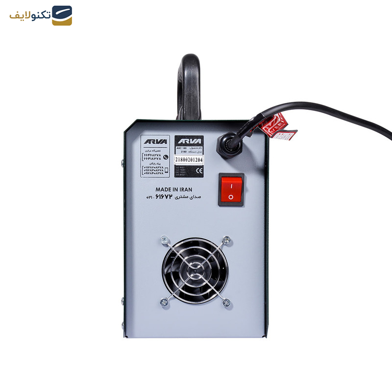 دستگاه جوش 180 آمپر آروا مدل 2180 دستگاه جوش 180 آمپر آروا مدل 2180