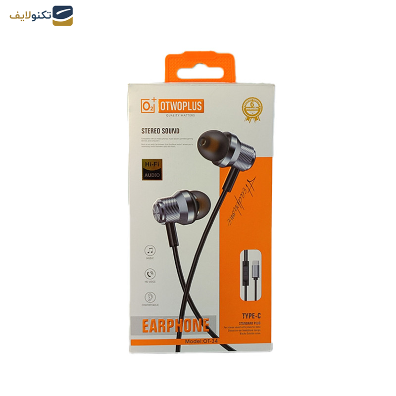 هندزفری اتوپلاس مدل OT-34 هندزفری اتوپلاس مدل OT-34