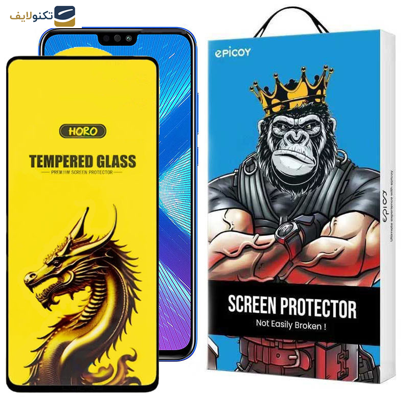 محافظ صفحه نمایش اپیکوی مدل Golden Dragon مناسب برای گوشی موبایل آنر  8X محافظ صفحه نمایش اپیکوی مدل Golden Dragon مناسب برای گوشی موبایل آنر  8X