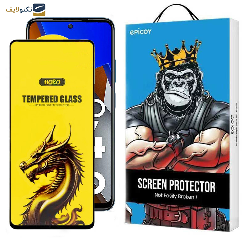 محافظ صفحه نمایش اپیکوی مدل Golden Dragon مناسب برای گوشی موبایل شیائومی Poco M4 Pro 5G / X4 GT / X3 GT محافظ صفحه نمایش اپیکوی مدل Golden Dragon مناسب برای گوشی موبایل شیائومی Poco M4 Pro 5G / X4 GT / X3 GT