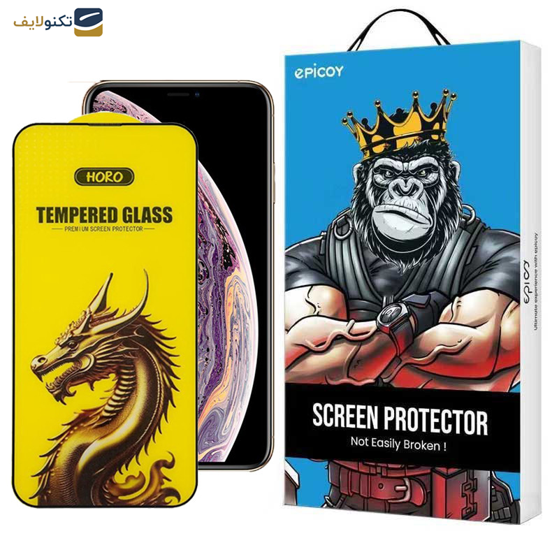 محافظ صفحه نمایش اپیکوی مدل Golden Dragon مناسب برای گوشی موبایل اپل iPhone 11 Pro Max/ Xs Max محافظ صفحه نمایش اپیکوی مدل Golden Dragon مناسب برای گوشی موبایل اپل iPhone 11 Pro Max/ Xs Max
