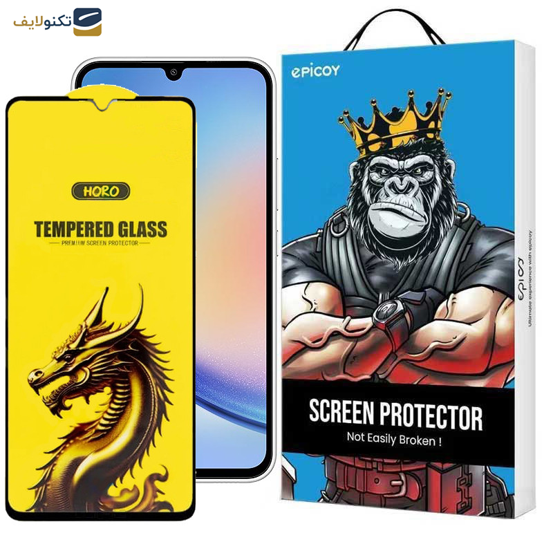 محافظ صفحه نمایش اپیکوی مدل Golden Dragon مناسب برای گوشی موبایل سامسونگ Galaxy A34 5G محافظ صفحه نمایش اپیکوی مدل Golden Dragon مناسب برای گوشی موبایل سامسونگ Galaxy A34 5G