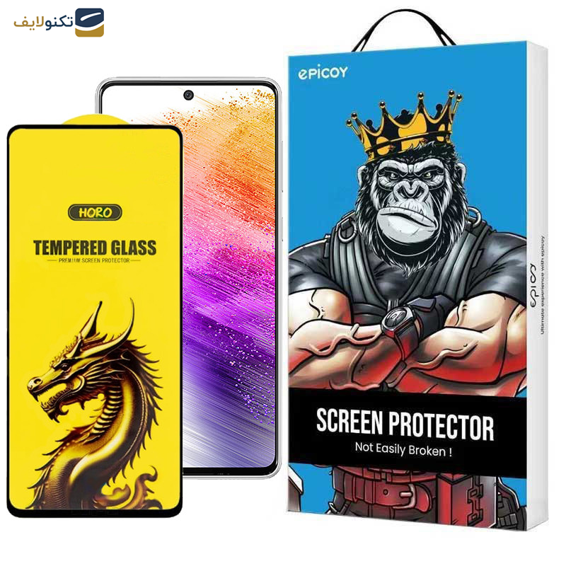 محافظ صفحه نمایش اپیکوی مدل Golden Dragon مناسب برای گوشی موبایل سامسونگ Galaxy A73 5G/A72/A71/M54/M53/M52 5G/M51 محافظ صفحه نمایش اپیکوی مدل Golden Dragon مناسب برای گوشی موبایل سامسونگ Galaxy A73 5G/A72/A71/M54/M53/M52 5G/M51