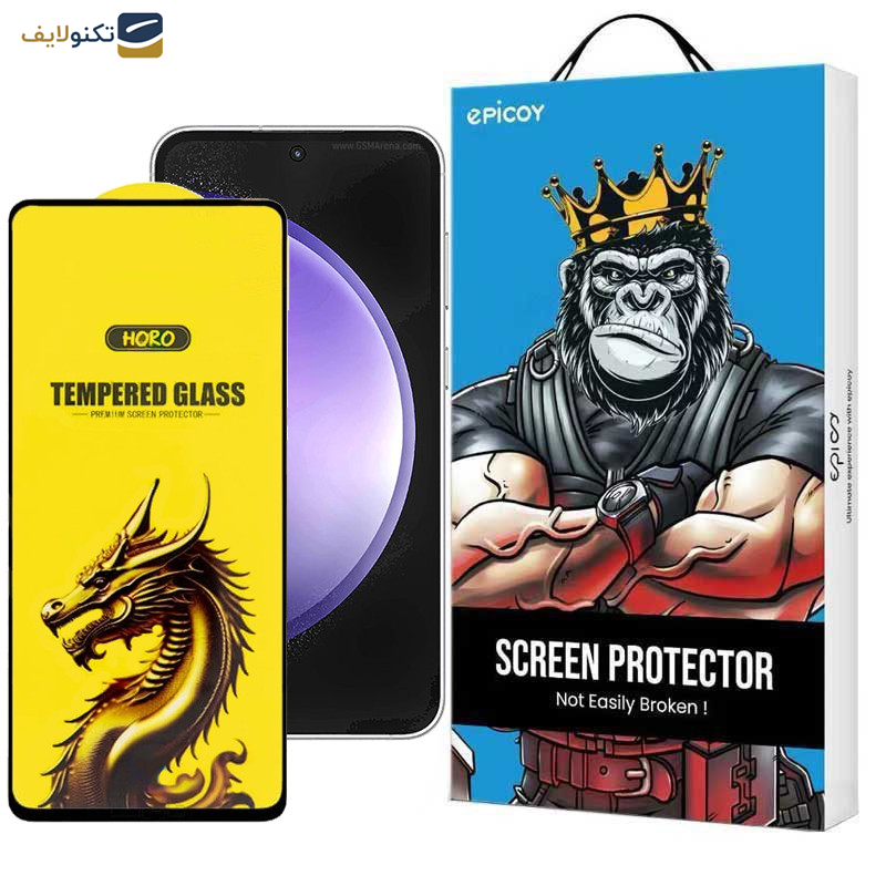 محافظ صفحه نمایش اپیکوی مدل Golden Dragon مناسب برای گوشی موبایل سامسونگ Galaxy S23 FE/ A54 محافظ صفحه نمایش اپیکوی مدل Golden Dragon مناسب برای گوشی موبایل سامسونگ Galaxy S23 FE/ A54
