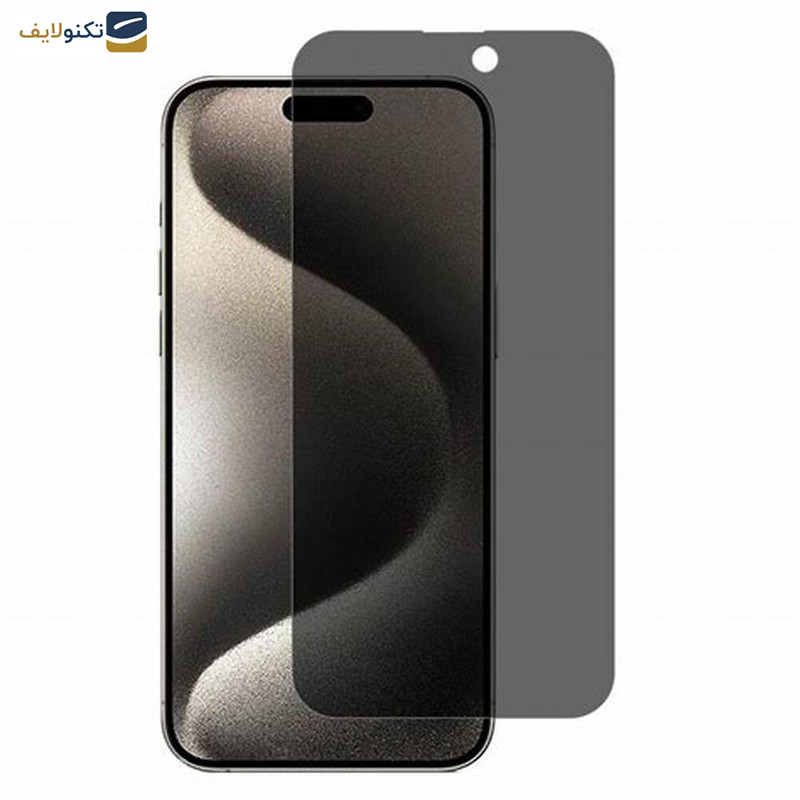 محافظ صفحه نمایش حریم شخصی کی زد دوو مدل  Privacy Glass مناسب برای گوشی موبایل اپل iPhone 15 Pro Max محافظ صفحه نمایش حریم شخصی کی زد دوو مدل  Privacy Glass مناسب برای گوشی موبایل اپل iPhone 15 Pro Max