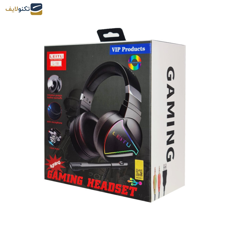 هدست مخصوص بازی لیتو مدل L-18 هدست مخصوص بازی لیتو مدل L-18