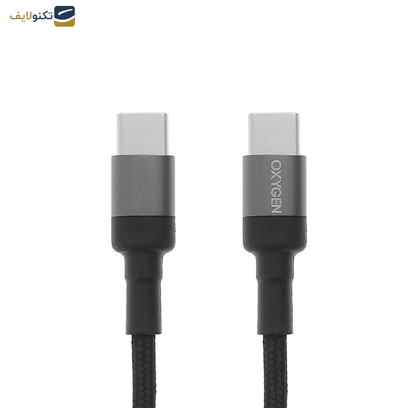 کابل USB-C اکسیژن مدل LX9 طول 1 متر کابل USB-C اکسیژن مدل LX9 طول 1 متر