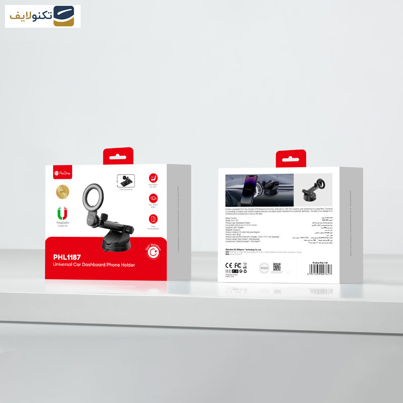 پایه نگهدارنده گوشی موبایل پرووان مدل PHL1187 پایه نگهدارنده گوشی موبایل پرووان مدل PHL1187