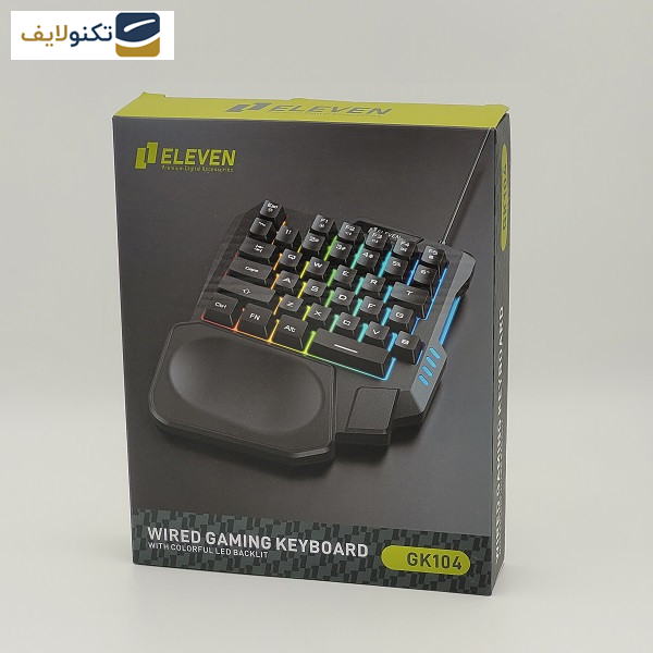 کیبورد مخصوص بازی ایلون مدل GK104 کیبورد مخصوص بازی ایلون مدل GK104