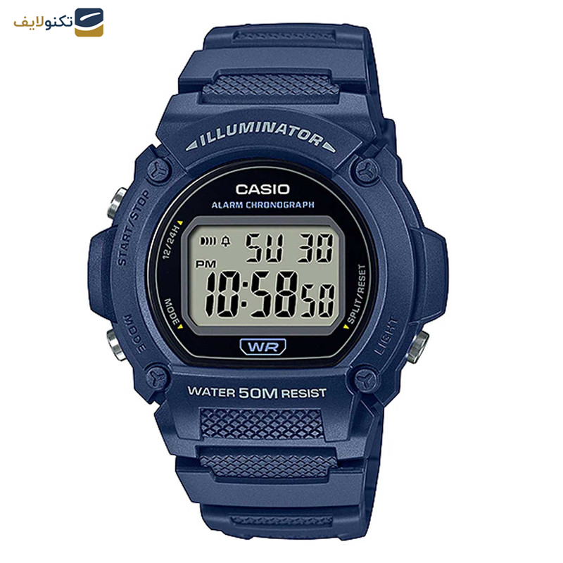 ساعت مچی دیجیتال مردانه کاسیو مدل W-219H-2AVDF ساعت مچی دیجیتال مردانه کاسیو مدل W-219H-2AVDF