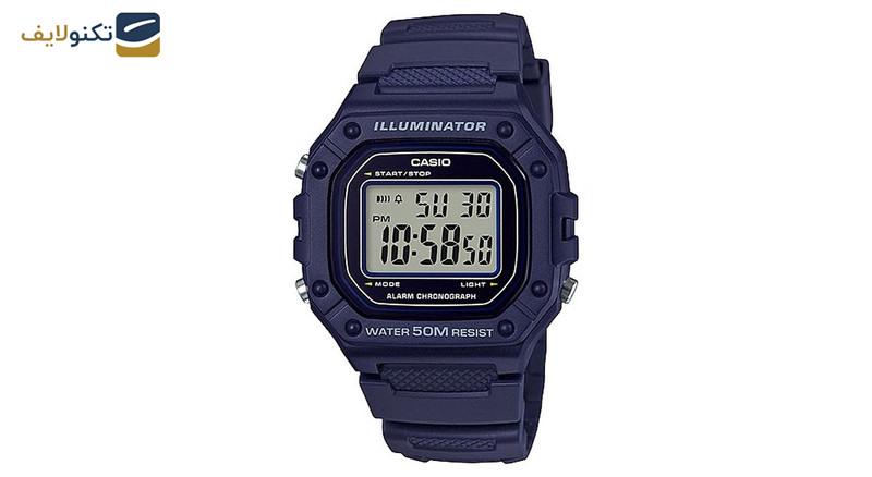 ساعت مچی دیجیتال کاسیو کد W-218H-2AVDF ساعت مچی دیجیتال کاسیو کد W-218H-2AVDF