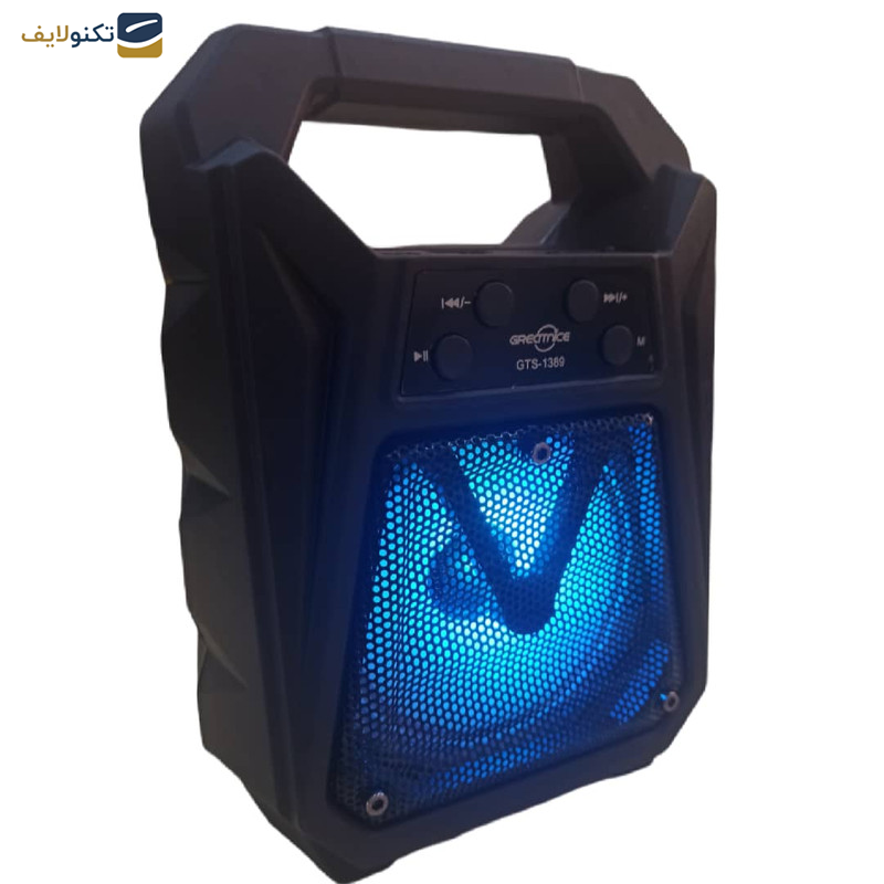 اسپیکر بلوتوثی قابل حمل مدل GTS-1389