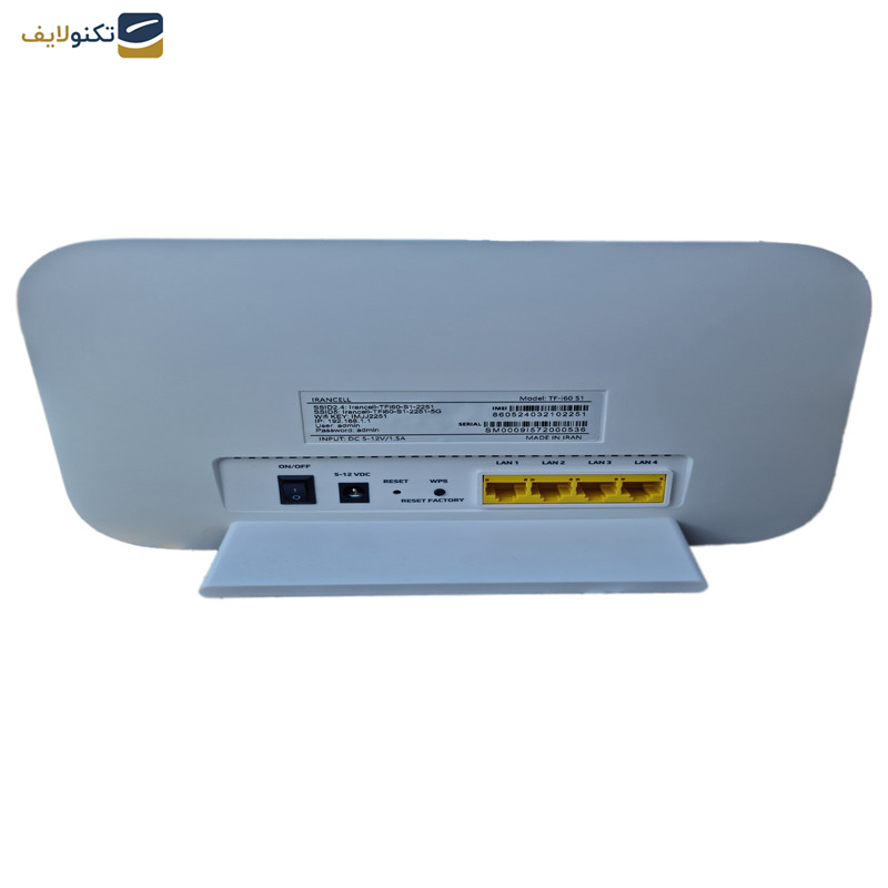 مودم 4G/TD-LTE ایرانسل مدل TF-I60 S1 مودم 4G/TD-LTE ایرانسل مدل TF-I60 S1