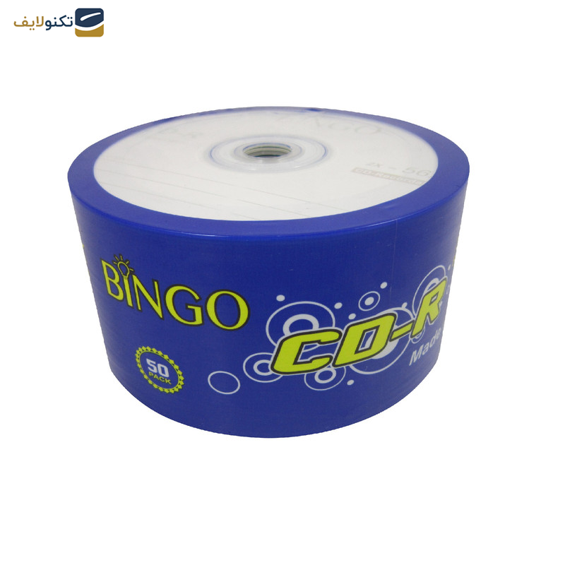 سی دی خام بینگو مدل CD-R بسته 50 عددی سی دی خام بینگو مدل CD-R بسته 50 عددی