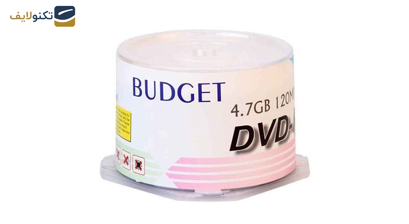 دی وی دی خام باجت مدل DVD-R بسته 50 عددی دی وی دی خام باجت مدل DVD-R بسته 50 عددی