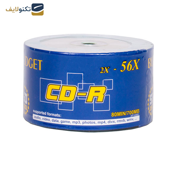 سی دی خام باجت مدل R80 بسته 50 عددی سی دی خام باجت مدل R80 بسته 50 عددی