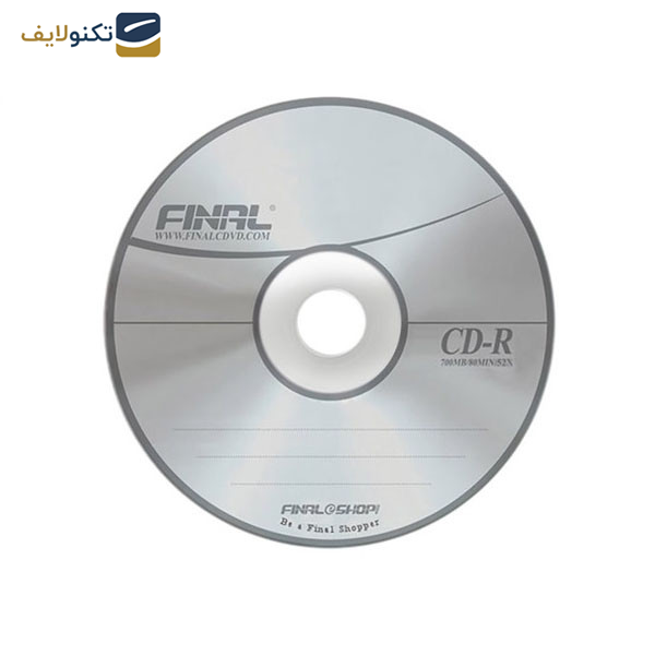 سی دی خام فینال مدل AT-CD-170 بسته 50 عددی سی دی خام فینال مدل AT-CD-170 بسته 50 عددی
