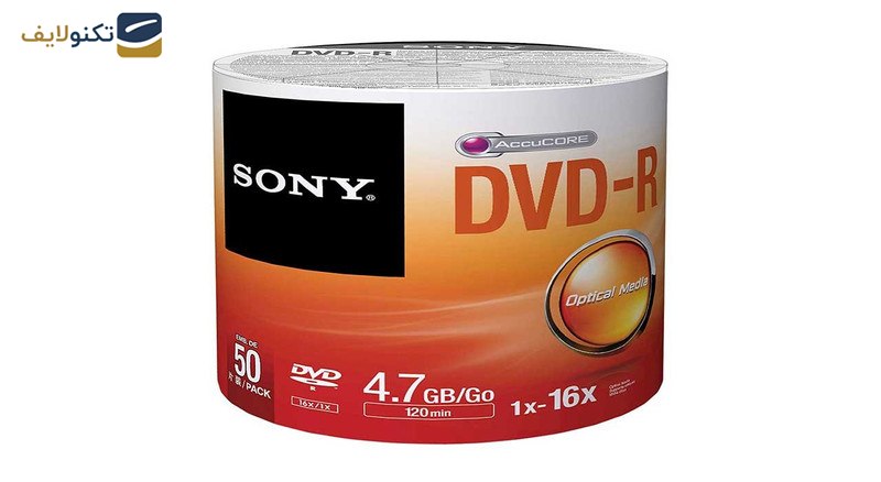 دی وی دی خام سونی بسته 50 عددی دی وی دی خام سونی بسته 50 عددی