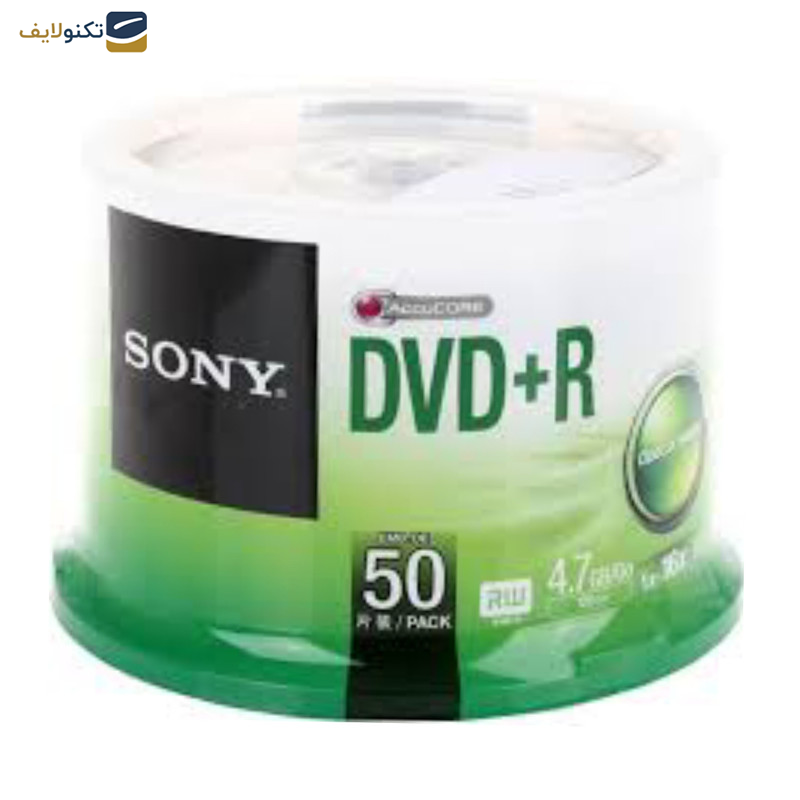 دی وی دی خام سونی مدل DVD+R بسته 50 عددی  دی وی دی خام سونی مدل DVD+R بسته 50 عددی