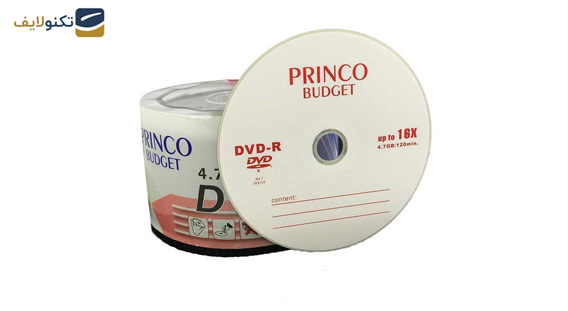دی وی دی خام پرینکو بسته 50 عددی دی وی دی خام پرینکو بسته 50 عددی