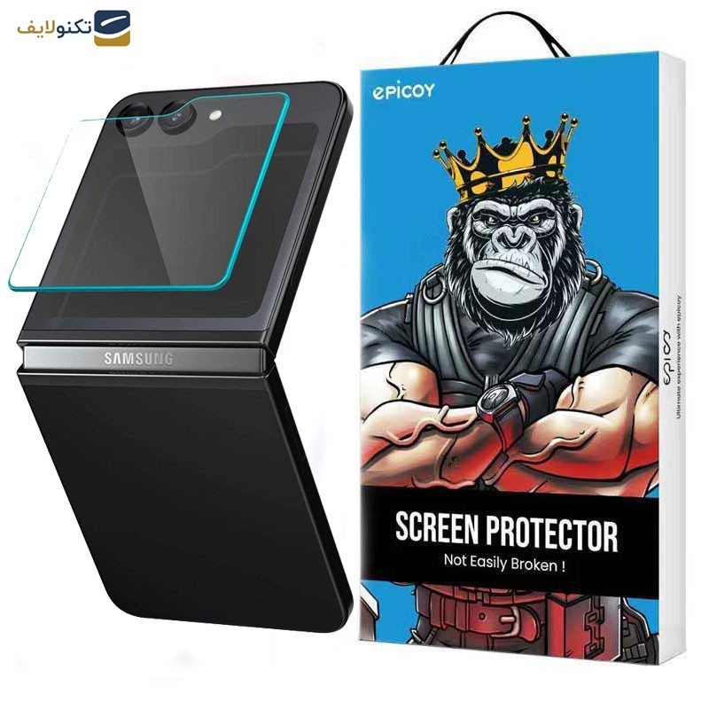 محافظ صفحه نمایش اپیکوی مدل Super Power مناسب برای گوشی موبایل سامسونگ Galaxy Z Flip 6/Flip 5 محافظ صفحه نمایش اپیکوی مدل Super Power مناسب برای گوشی موبایل سامسونگ Galaxy Z Flip 6/Flip 5