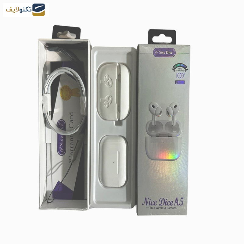 هندزفری بلوتوثی نایس دایس مدل airpod pro2  هندزفری بلوتوثی نایس دایس مدل airpod pro2