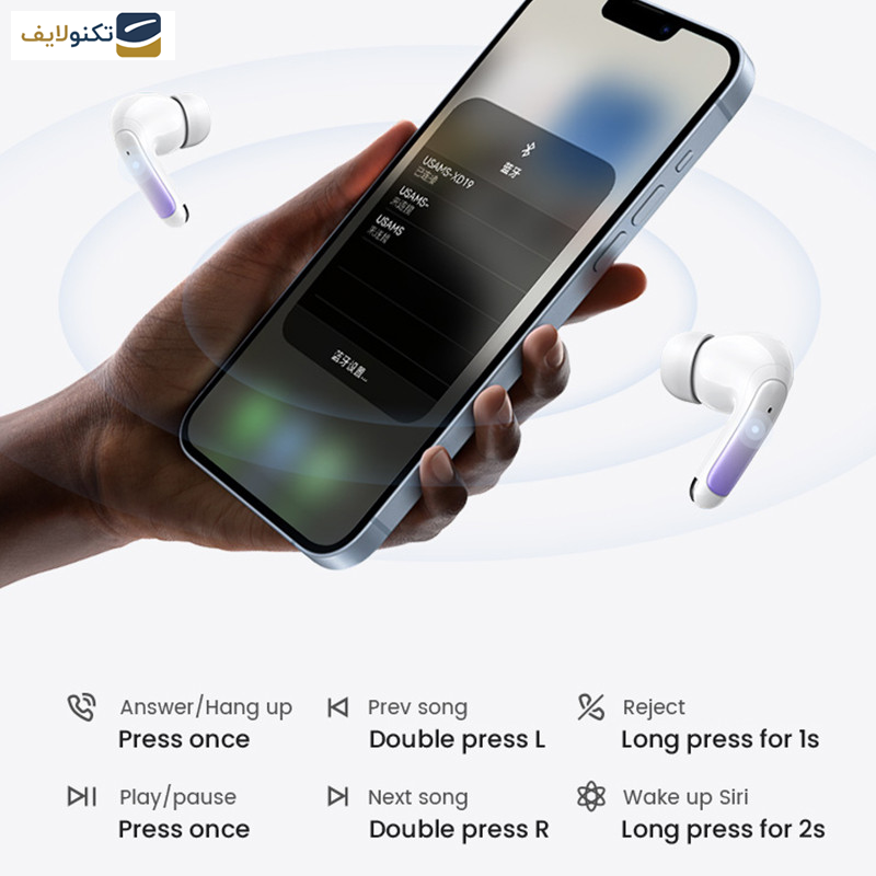 هندزفری بلوتوثی یوسمز مدل XD19 هندزفری بلوتوثی یوسمز مدل XD19