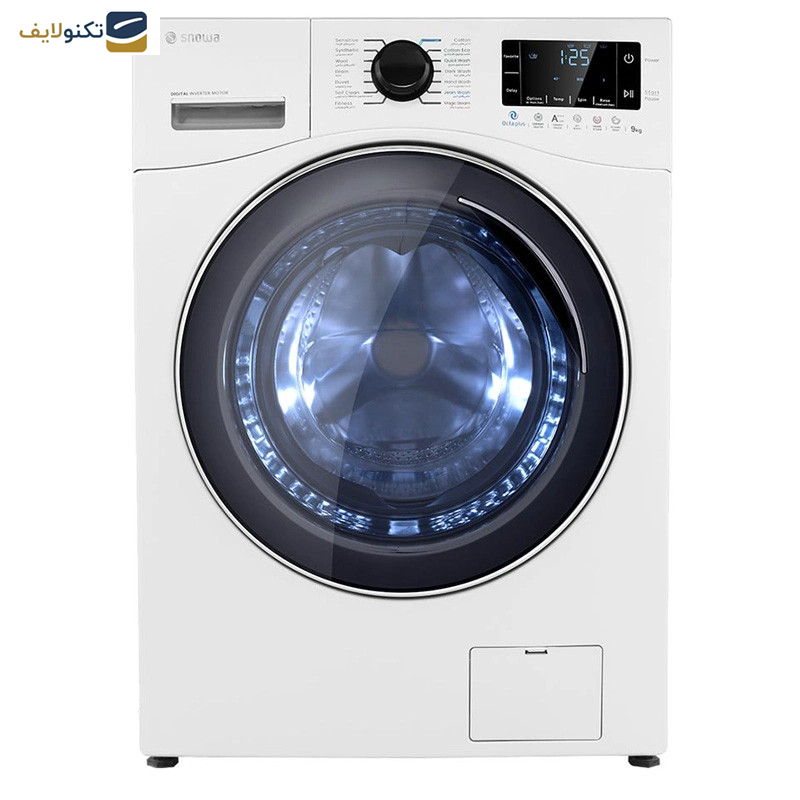 ماشین لباسشویی اسنوا مدل SWM-E92W ظرفیت 9 کیلوگرم ماشین لباسشویی اسنوا مدل SWM-E92W ظرفیت 9 کیلوگرم