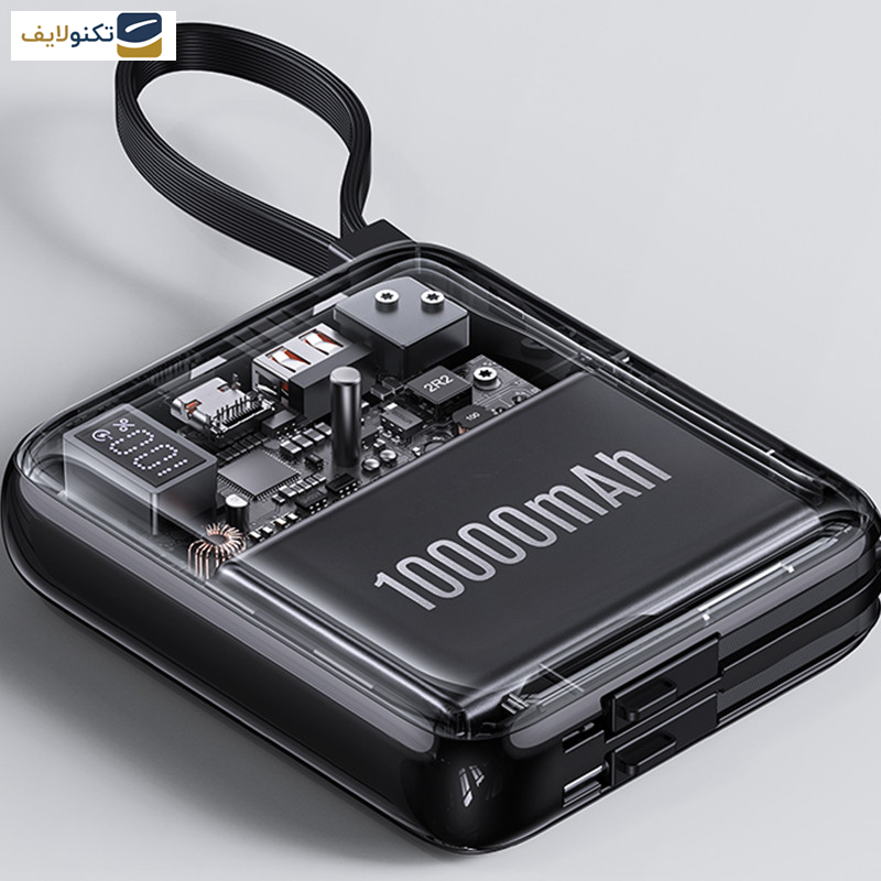 پاوربانک یوسمز مدل CD186 ظرفیت 10000 میلی آمپر پاوربانک یوسمز مدل CD186 ظرفیت 10000 میلی آمپر