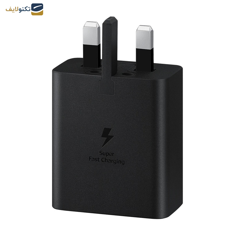 شارژر دیواری 45 وات سامسونگ مدل EP-T4510 به همراه کابل تبدیل USB-C شارژر دیواری 45 وات سامسونگ مدل EP-T4510 به همراه کابل تبدیل USB-C