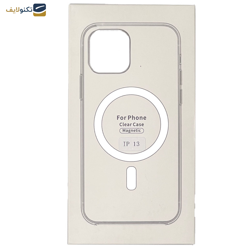 کاور مگ سیف مدل Clear مناسب برای گوشی موبایل اپل iPhone 13 کاور مگ سیف مدل Clear مناسب برای گوشی موبایل اپل iPhone 13