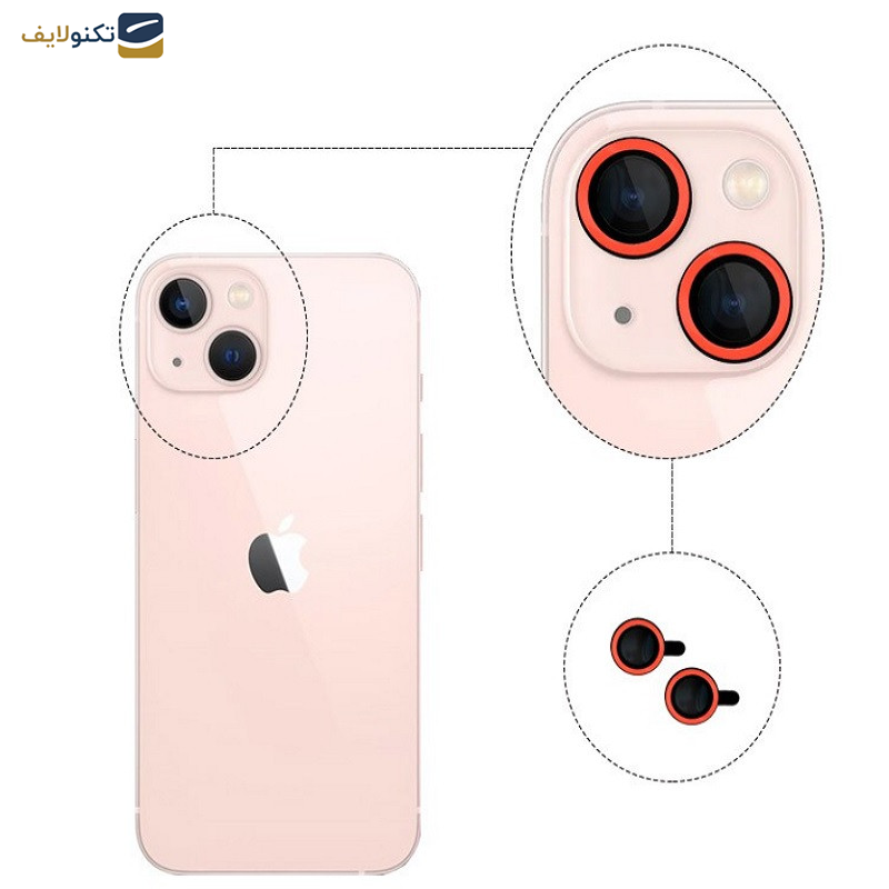 محافظ لنز دوربین لنز شیلد مدل رینگی مناسب برای گوشی موبایل اپل iPhone 13 محافظ لنز دوربین لنز شیلد مدل رینگی مناسب برای گوشی موبایل اپل iPhone 13