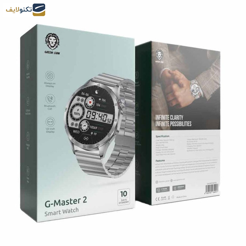 ساعت هوشمند گرین لاین مدل G-Master 2 ساعت هوشمند گرین لاین مدل G-Master 2