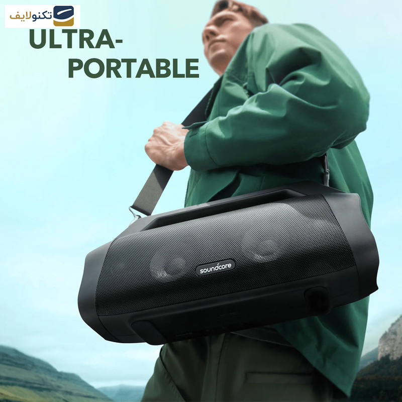 اسپیکر بلوتوثی قابل حمل انکر مدل Motion Boom Plus اسپیکر بلوتوثی قابل حمل انکر مدل Motion Boom Plus