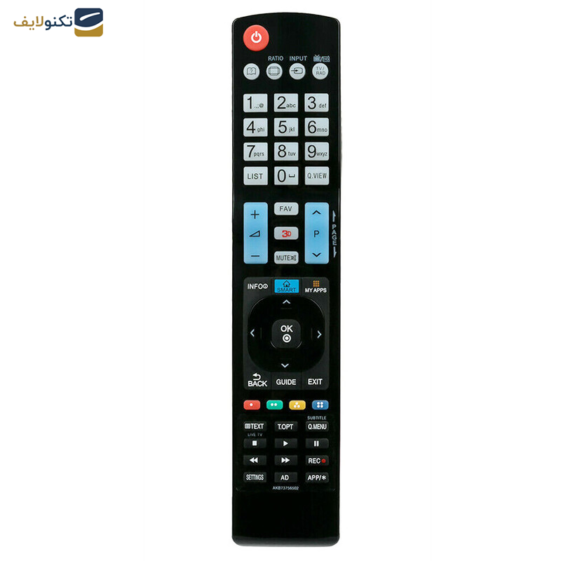 ریموت کنترل تلویزیون مدل 6502 مناسب برای تلویزیون ال جی ریموت کنترل تلویزیون مدل 6502 مناسب برای تلویزیون ال جی