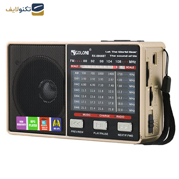 رادیو گولون مدل RX-8866BT رادیو گولون مدل RX-8866BT