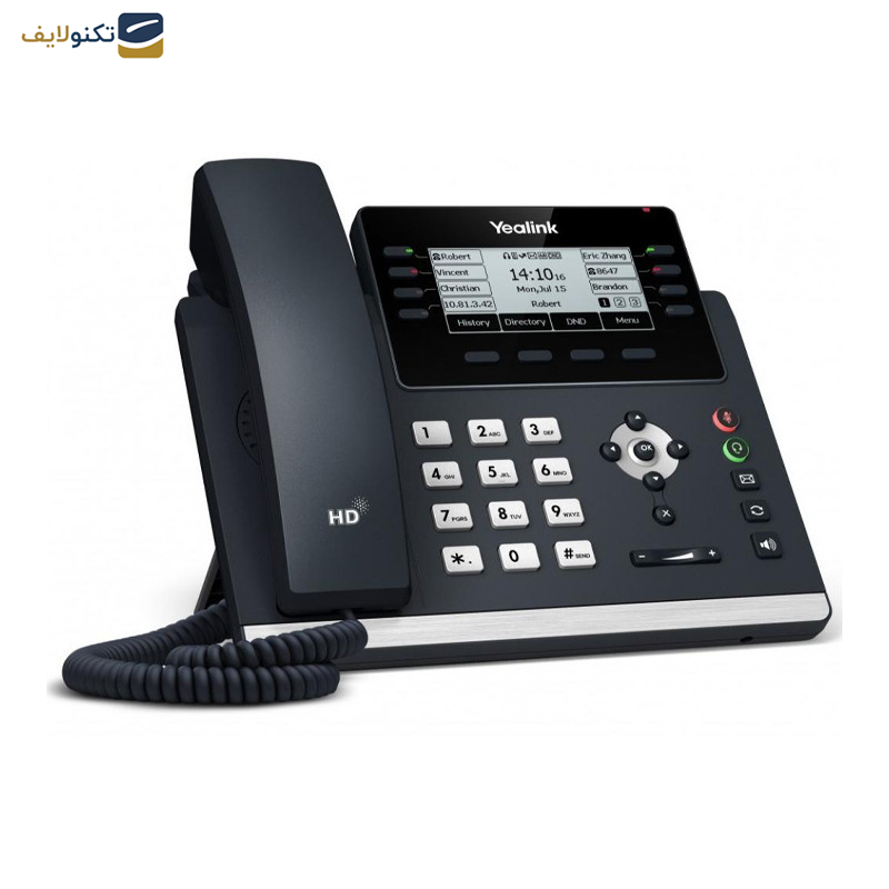 تلفن تحت شبکه یالینک مدل SIP T43U  تلفن تحت شبکه یالینک مدل SIP T43U